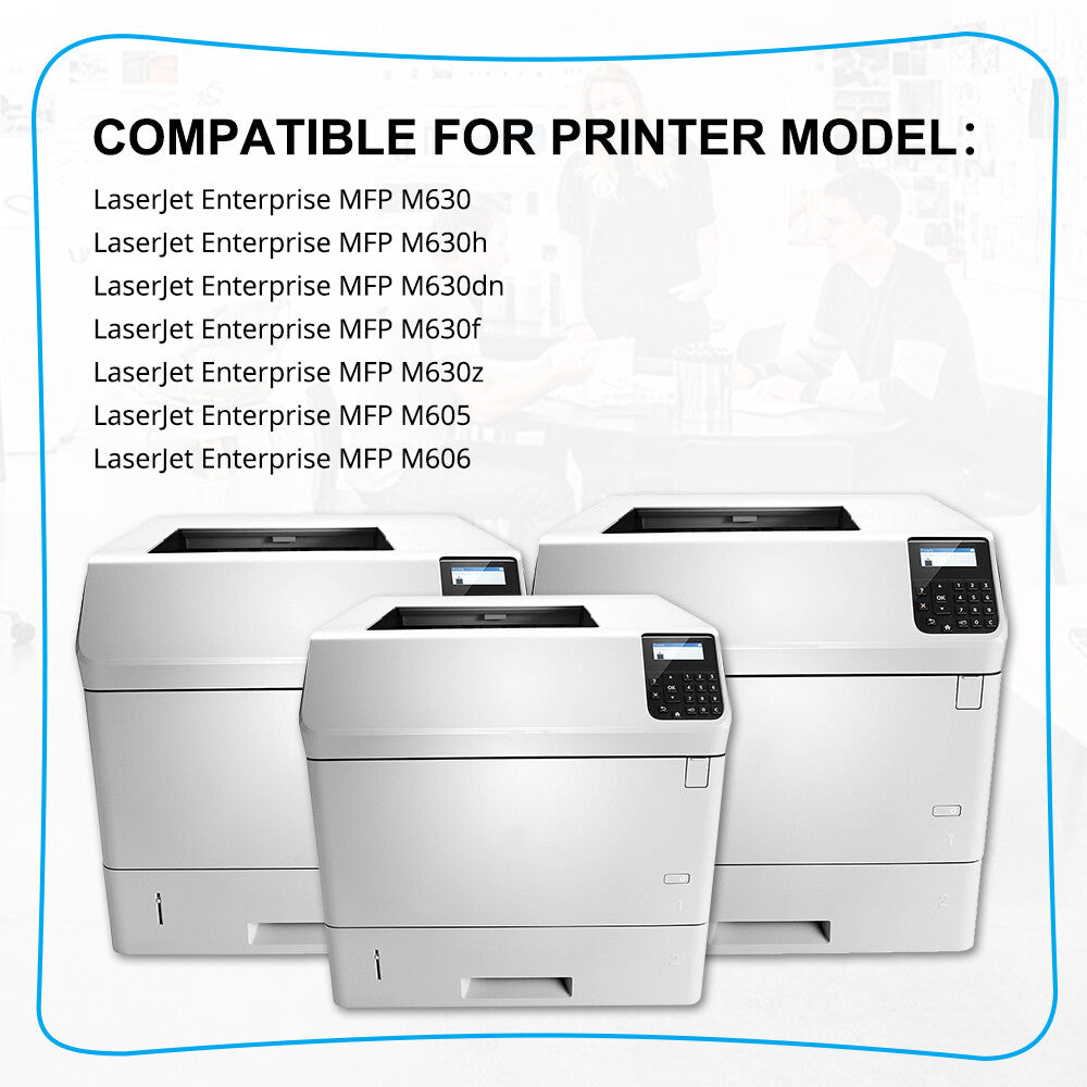 12PK High Yield CF281X Toner Compatible with HP Enterprise MFP M630dn M630f M606