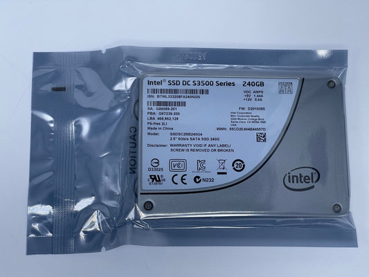 Intel SSDSC2BB240G401 SSD DC S3500 Series 240GB Solid State Hard Drive