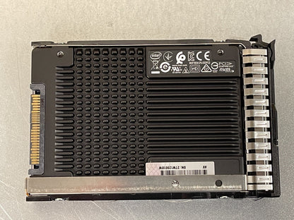 HPE Intel Optane 750GB U.2 NVMe x4 Write Intensive SFF SSD 30 DWPD Gen3 WI SCN