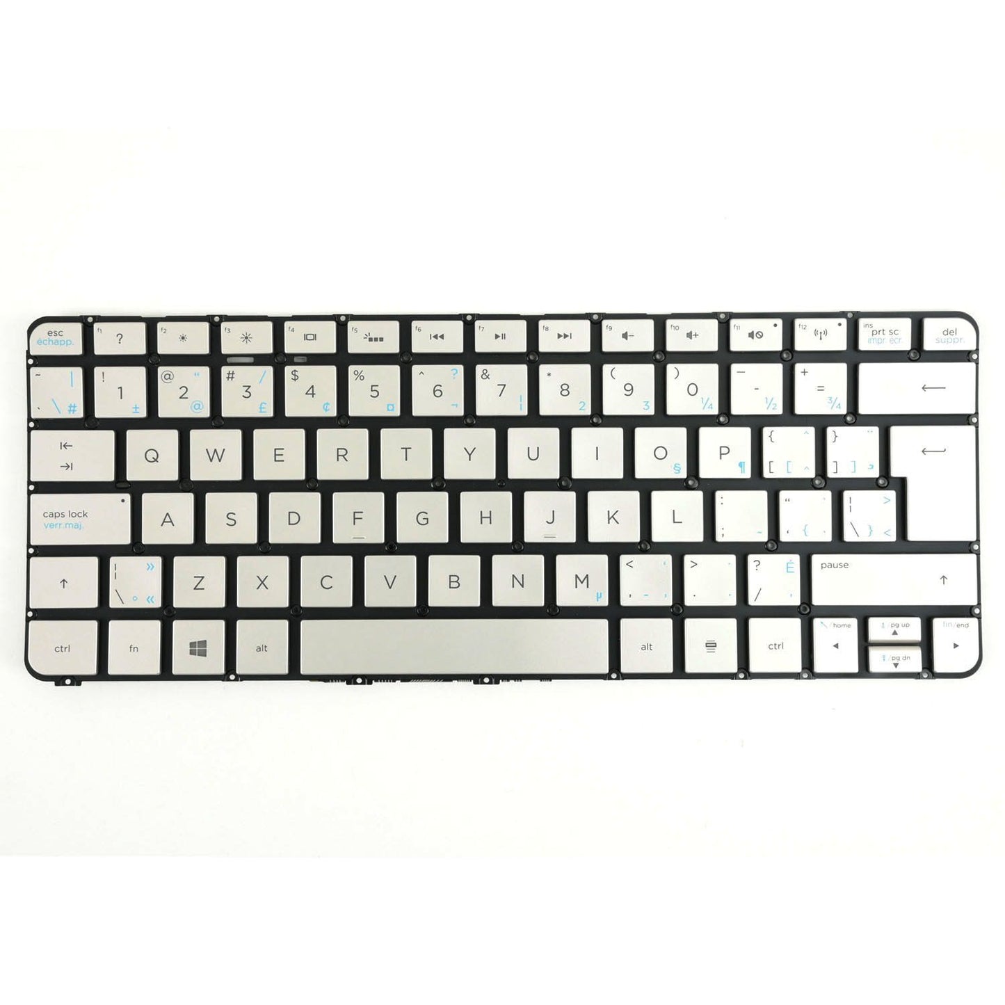 Genuine HP Spectre 13-3000 13-3018ca Canadian Laptop Keyboard 743897-DB1