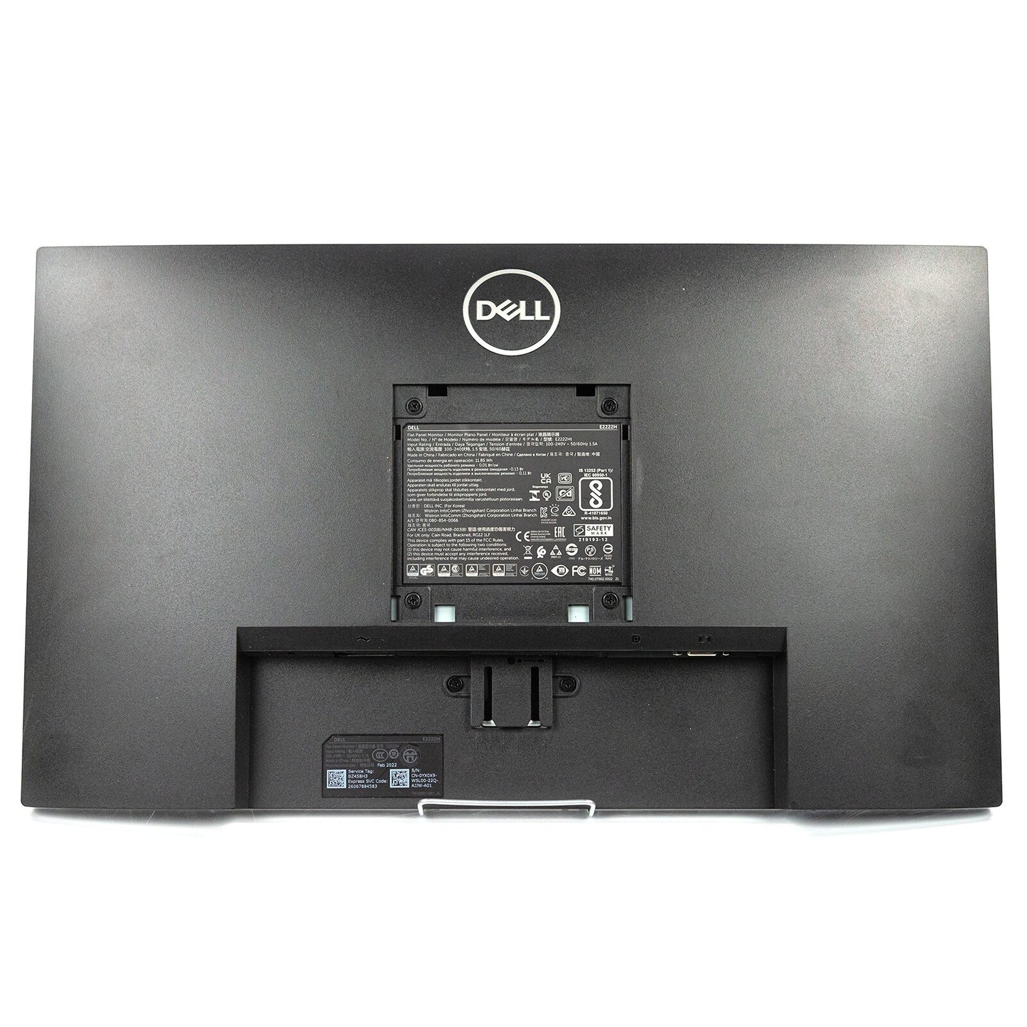 Dell E2222H 22" Widescreen FHD 1920x1080 LED LCD Monitor ONLY VGA DP Grade B