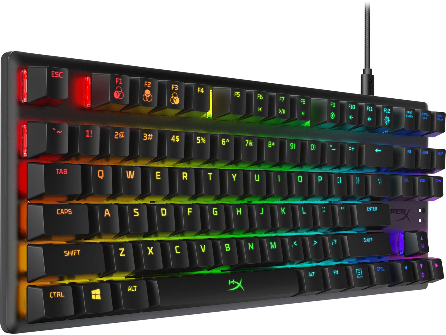 HyperX Alloy Origins Core - Mechanical Gaming Keyboard - HX Aqua (US Layout)