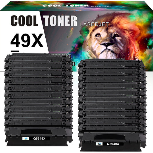 20 PK High Yield Q5949X 49X Toner Compatible with HP Laserjet 1320n 3390 3392