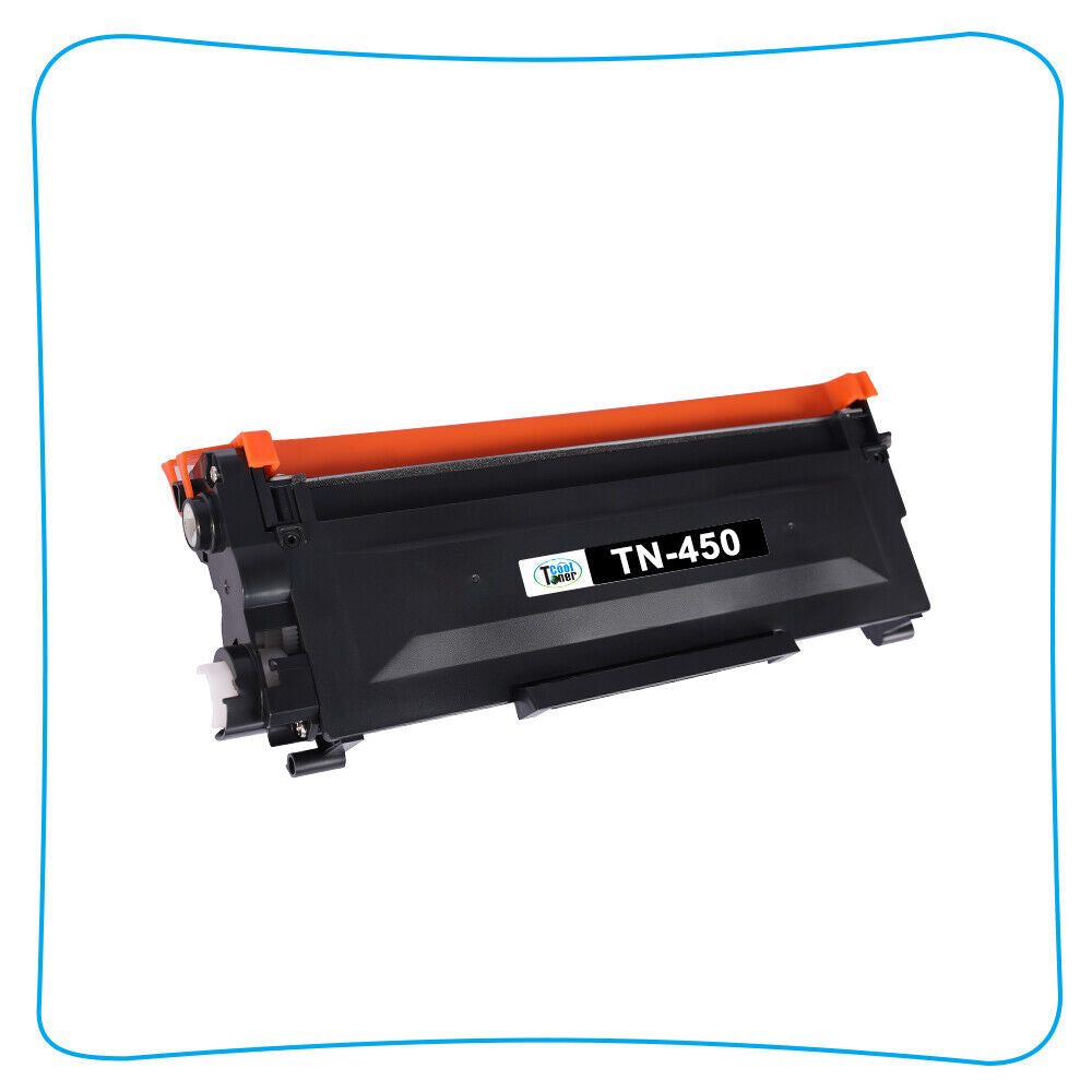10 PK TN450 Toner Compatible with Brother TN-420 450 Hl-2240 2270DW MFC-7360N