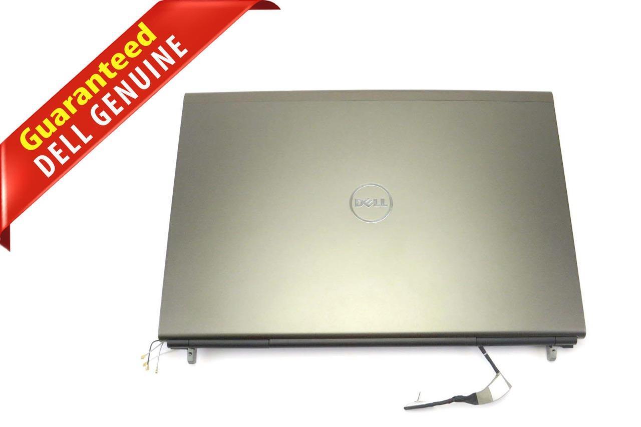 Dell Precision M4700 LCD Back Top Cover Lid Assembly w/ Hinges K4XMR 0K4XMR