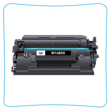 2 Black Toner(No Chip), for HP LaserJet Pro 4001n/dn/dw 4101fdn/fdw, W1480X 148X