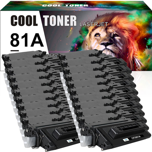 20PK Compatible With HP CF281A 81A Toner LaserJet Enterprise MFP M606 M630z M630