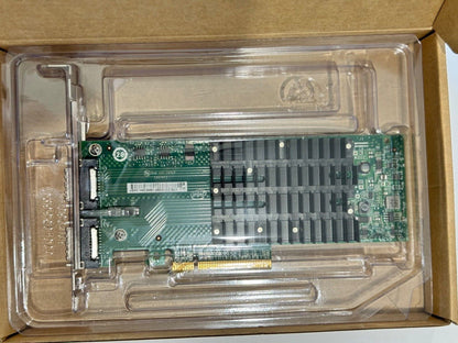 Intel EXPX9502CX4 with Yotta Dual-Ports 10Gbps 10G Ethernet PCI-e w/High Bracket