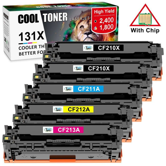 CF210A-213A 131X COLOR Toner for HP Laserjet Pro200 M276n M276nw M276 M251n LOT