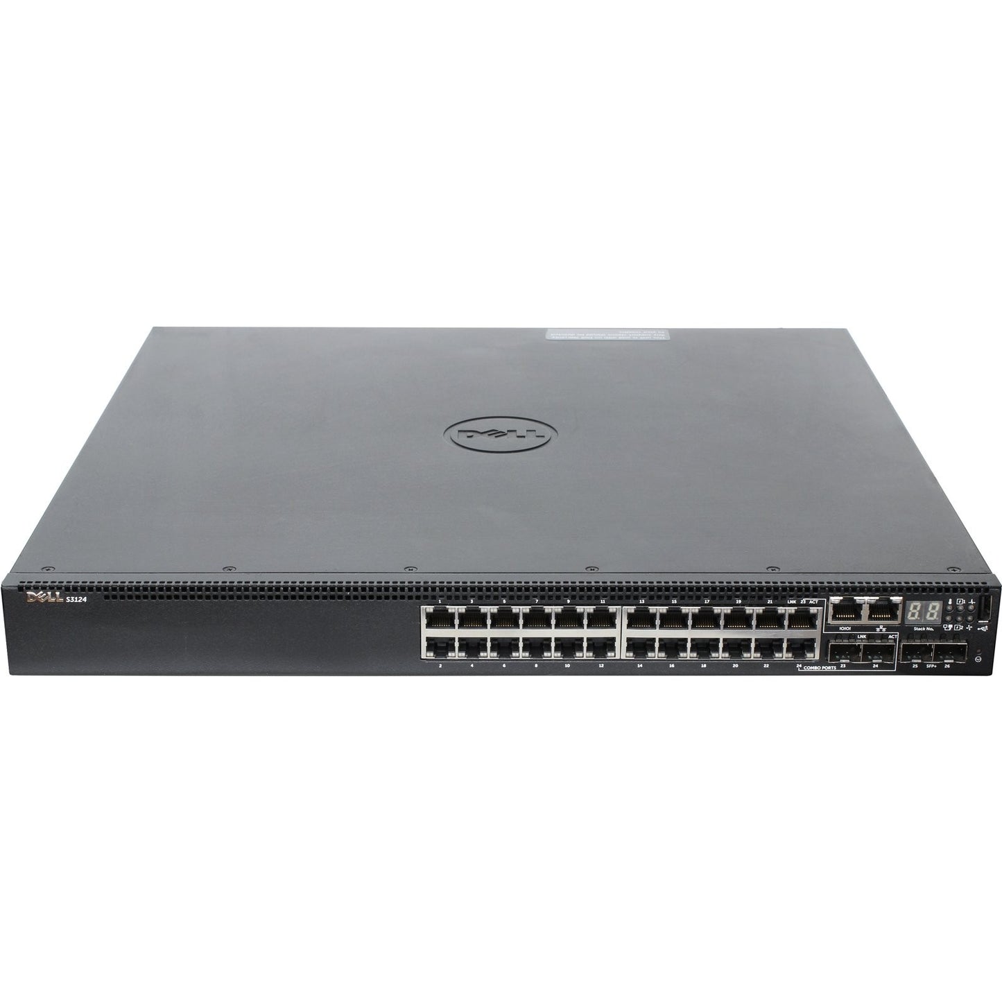 Dell Networking S3124 24P 1GbE 2P 10GbE SFP+ Switch