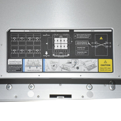 Dell PowerEdge XE9680 A100 SXM Heavy GPU Tray Mech Kit w/ GPU Blank Panels 5YY9F