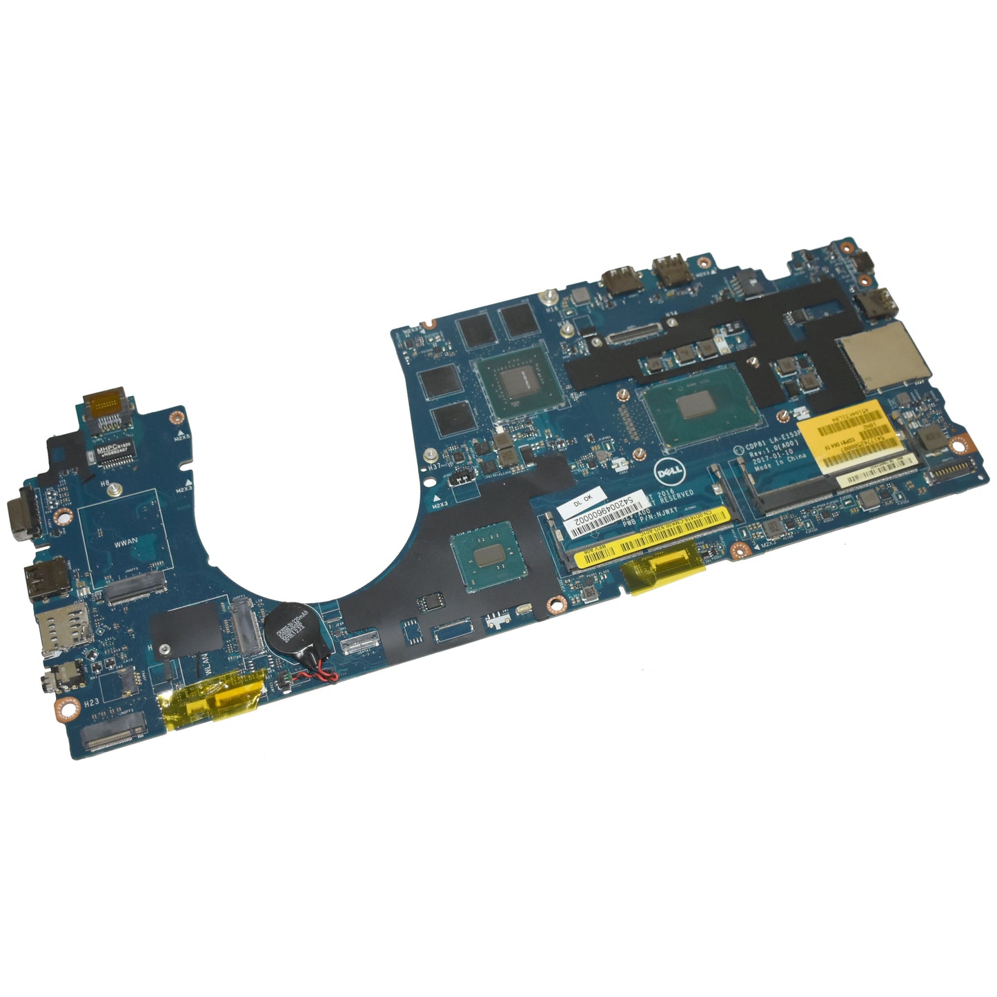 Dell Precision 3520 Core i7-7700HQ Nvidia Quadro M620 DDR4 Motherboard D1616