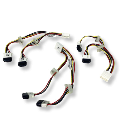 Lot of 4 SATA Power 15-pin Y-Splitter Cable Adapter Male to Female for HDD JJ677