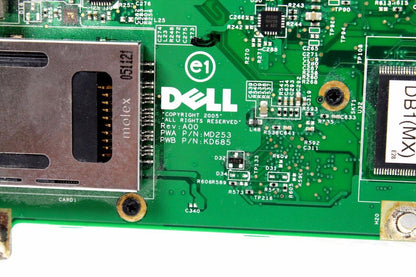 OEM Dell Inspiron 630m XPS M140 DDR2 SDRAM 1 Slot System Motherboard HC425 MD253