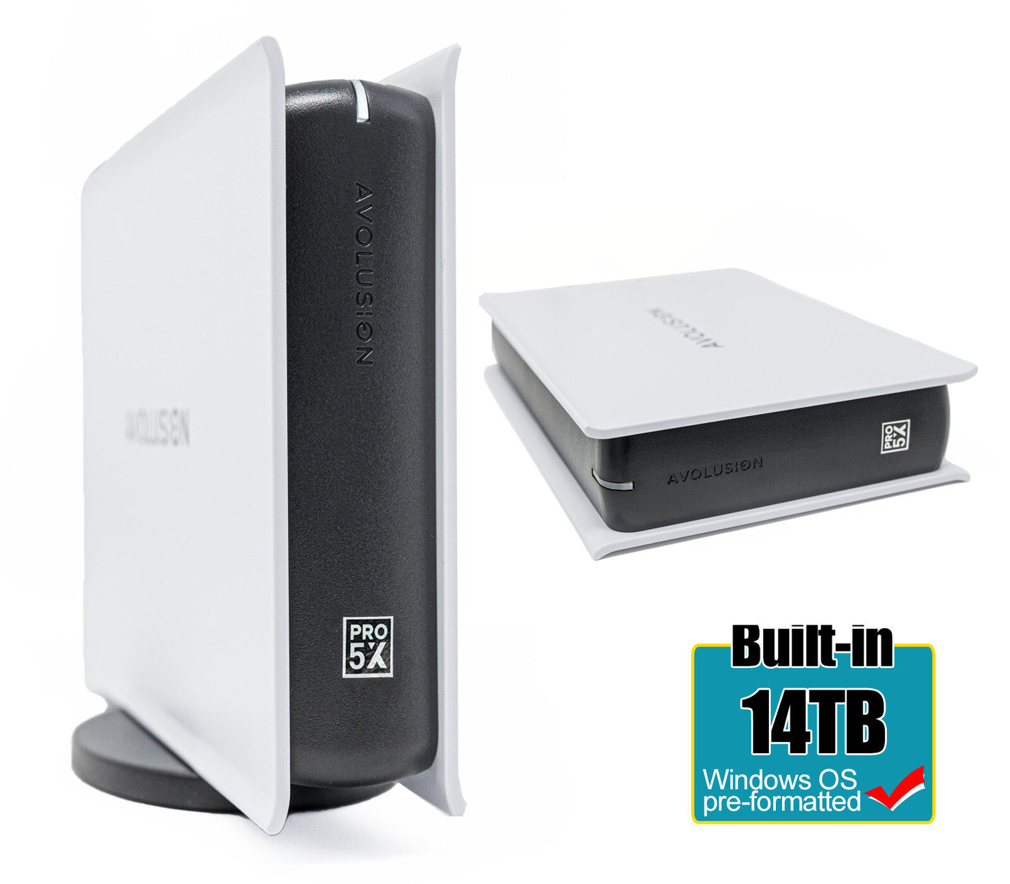 Avolusion PRO-5X Series 14TB USB 3.0 External Hard Drive for WindowsOS PC Laptop