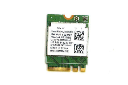 Lot of 4 HP Pavilion 15-au063nr Wireless WiFi Card Realtek 843337-001 855106-855