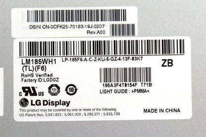 LG 18.5" LCD Screen LM190WX1 Lenovo Think Centre A70Z Dell Vostro 320 Inspiron