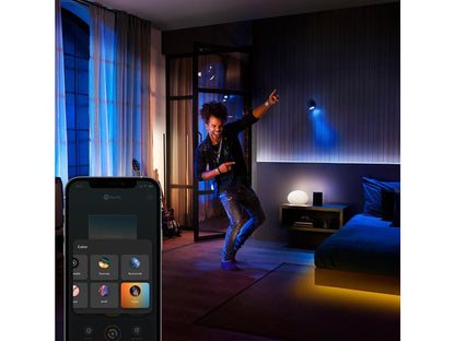 Philips Hue Play White & Color Smart Light, 2 Pack Base kit, Hub Required/Power
