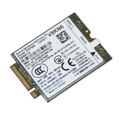 Dell Latitude E5270 DW5811E Mobile Broadband 4G WWAN Wireless Card EM7455 V8KN6