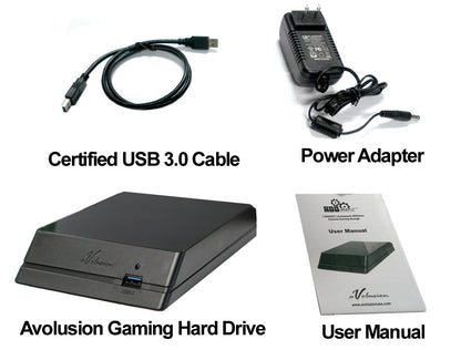 New Avolusion HDDGear 3TB (3000GB) USB 3.0 External XBOX ONE Gaming Hard Drive