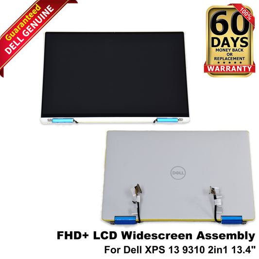 Dell XPS 13 9300 7390 9310 2-in-1 13.4 FHD+ LCD TouchScreen Assembly White R3FYY