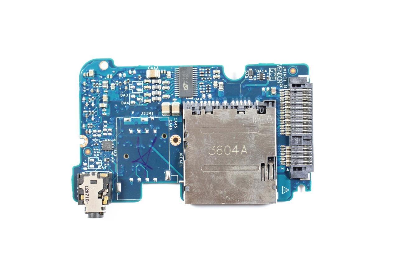 Lot of 2 Dell XPS 14 L421X OEM Card Reader Audio Board w/Cable LS-7844P JDW37