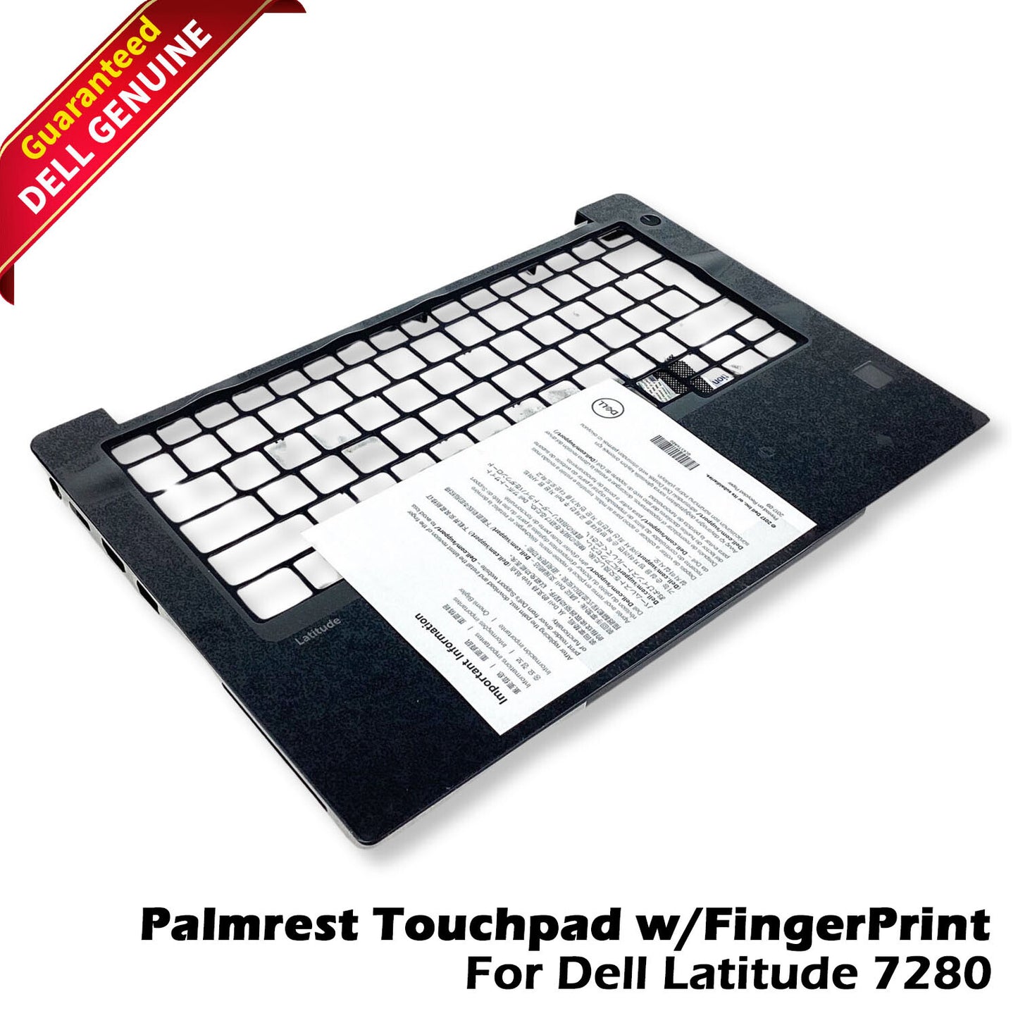Genuine Dell Latitude E7280 Palmrest & Touchpad W/ Fingerprints VJTNJ 0VJTNJ