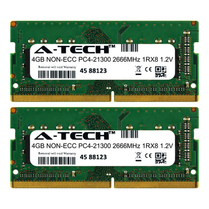 8GB 2x4GB DDR4 2666 Memory RAM for DELL VOSTRO 13/14/15 5468 5471 5568 7570 7580