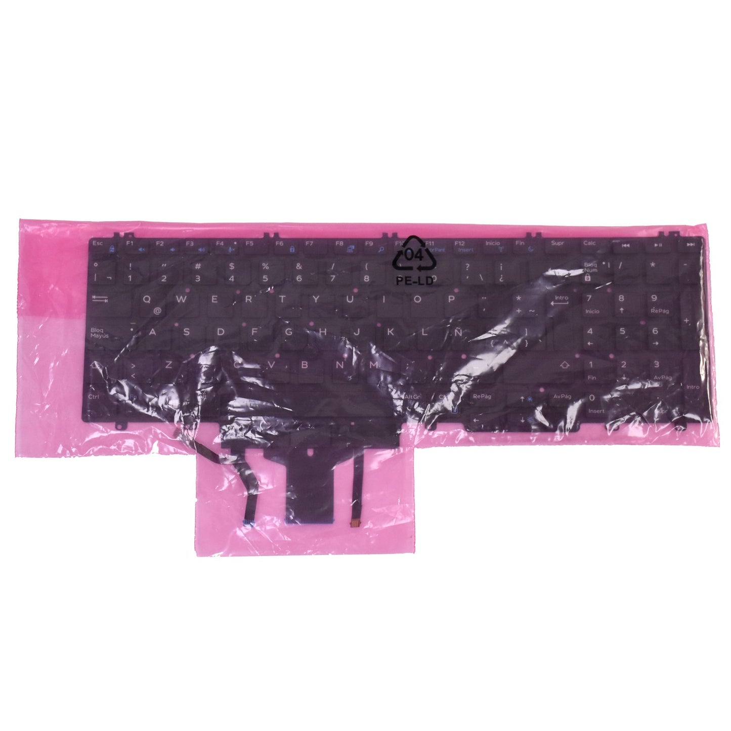 Dell Precision 7530 7730 Backlit Keyboard Spanish Latin Black NSK-EQ0BC XCKYD