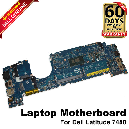 Dell Latitude 7480 Intel Core i5-7300U 2.6GHz DDR4 Motherboard LA-E132P MWGPY