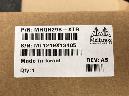 Mellanox ConnectX-2 Dual port 40Gb/s InfiniBand OR 10GbE Ethernet NIC Adapter