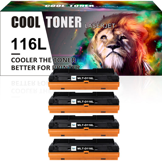 4PK Black MLT-D116L D116L Toner Compatible For Samsung SL-M2836 M2885FW Printer