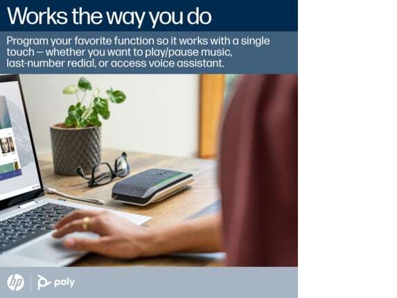Poly Sync 20+M Speakerphone +USB-A to USB-C Cable +BT700 dongle +Pouch