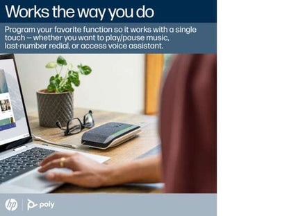 Poly Sync 20+M Speakerphone +USB-A to USB-C Cable +BT700 dongle +Pouch