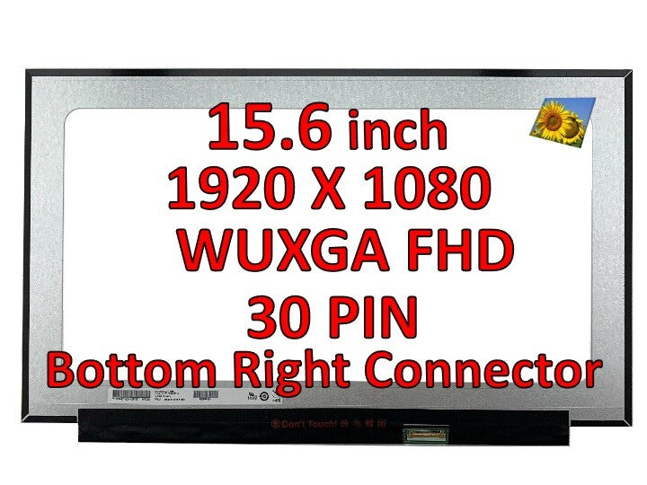 New LCD Screen for BOE NT156WHM-N30 V8.0 NT156WHM-N34 NT156WHM-N35 HD 1366x768
