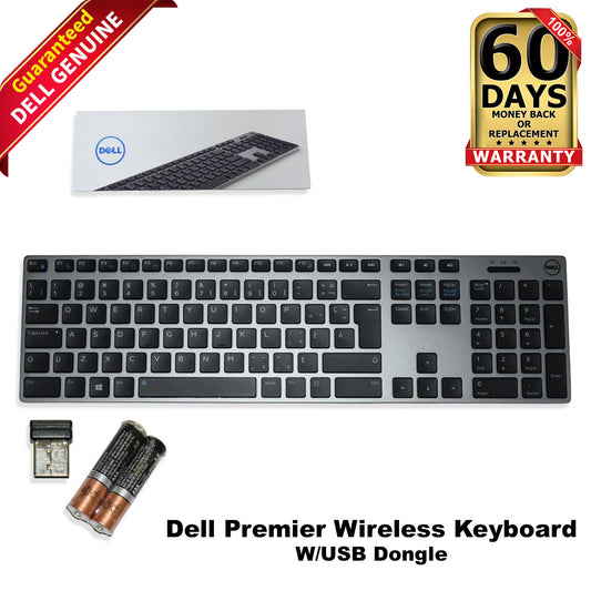 Dell WK717 Premier Wireless Bluetooth Keyboard with USB Receiver Canadian Layout