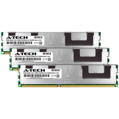 96GB 3x 32GB PC3L-10600R RDIMM Dell PowerEdge M910 II M915 R420 R920 Memory RAM
