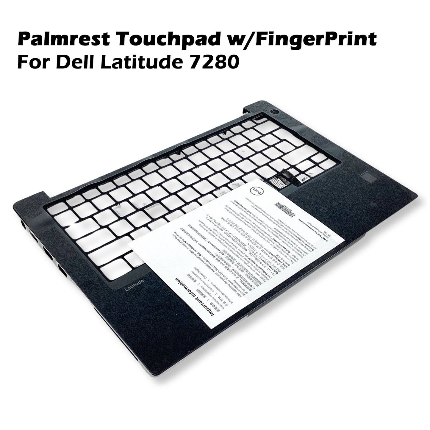 Genuine Dell Latitude E7280 Palmrest & Touchpad W/ Fingerprints VJTNJ 0VJTNJ