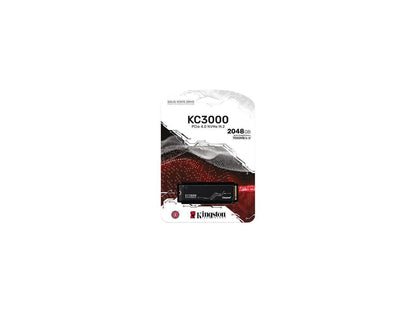 Kingston KC3000 M.2 2280 2048GB PCIe 4.0 x4 NVMe 3D TLC Internal Solid State Dr