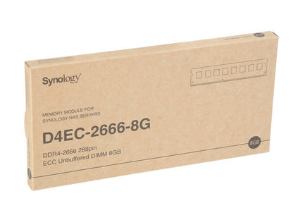 Synology Inc. D4EC-2666-8G NAS ACC SYNOLOGY D4EC-2666-8G R HD NAS & Storage