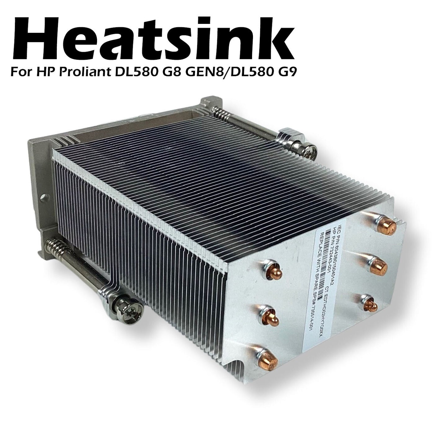 735514-001 HP Proliant DL580 G8 Screw Type Server Heatsink 732443-001