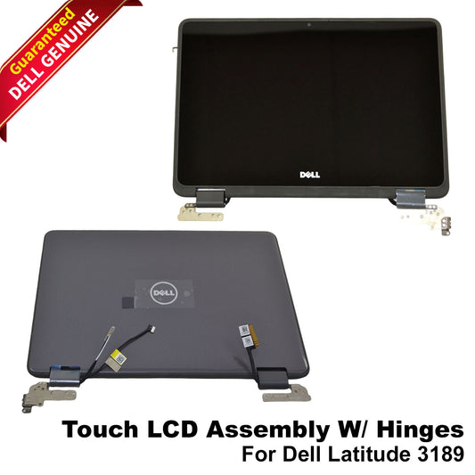 New Dell Latitude 3189 11.6" HD 1366 x 768 LCD Touchscreen Assembly V4VFK 1RHN9