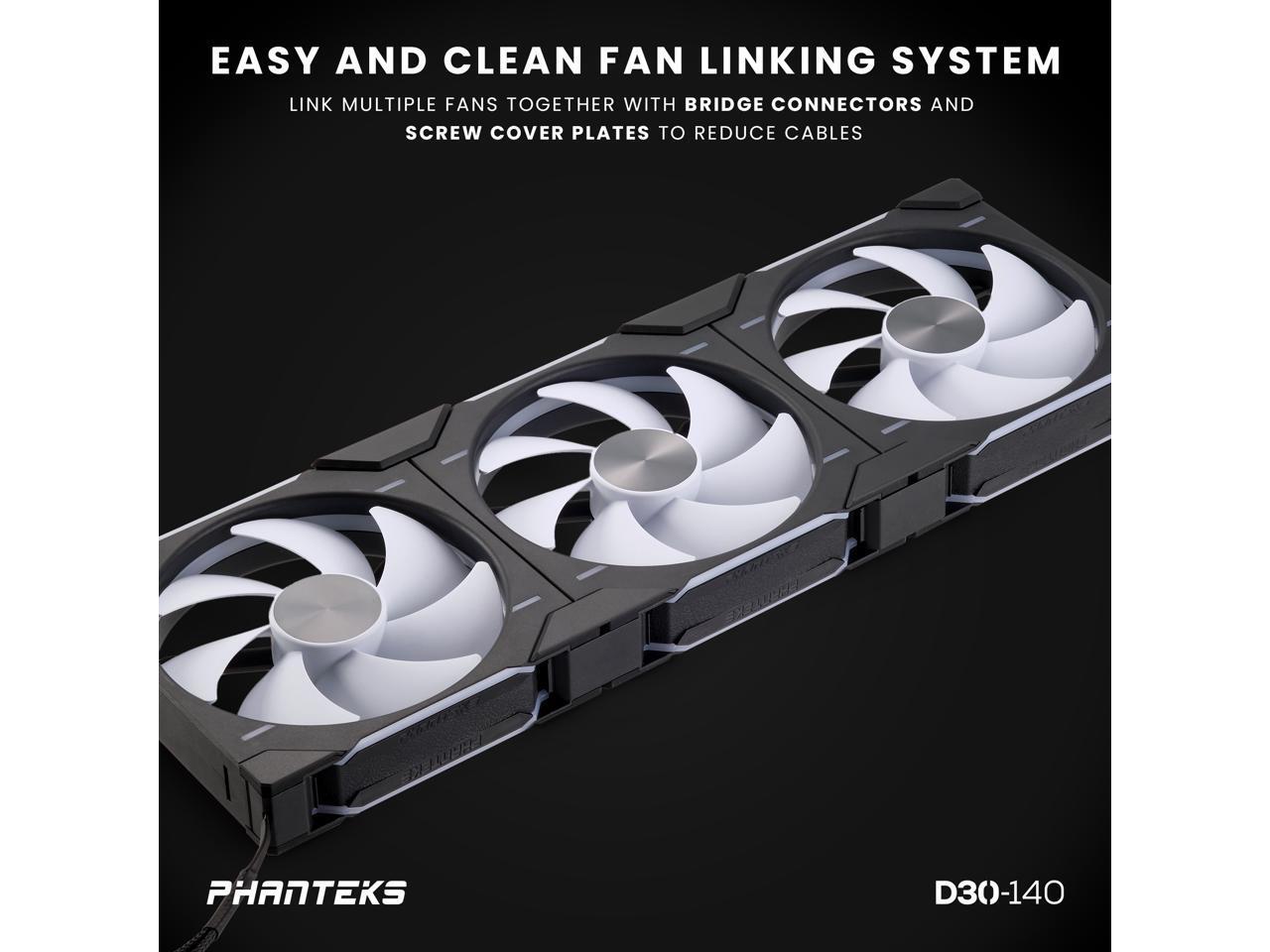 Phanteks CASE FAN PHANTEKS PH-F140D30_DRGB_PWM_BK01_3P R