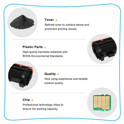 3 Toner + 2 Drum for Xerox 106R02777 101R00474 Phaser 3260 WorkCentre 3215 3225