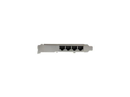 StarTech ST4000SPEXI 4-Port Gigabit Ethernet Network Card - PCI Express, Intel I