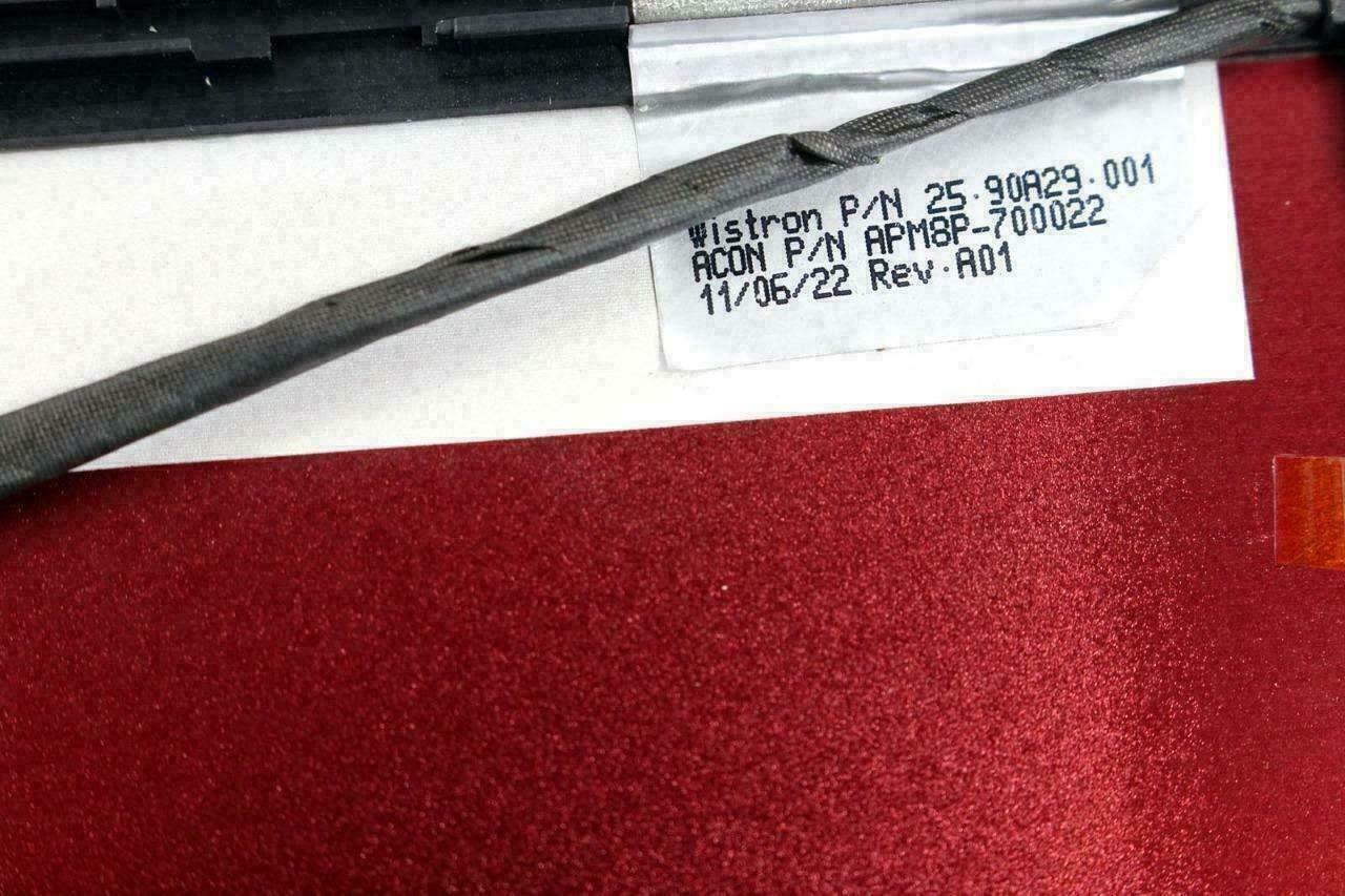Lot x 5 Genuine Dell Vostro V13 V130 13.3" LCD Lid Back Cover Red CF6GC 0CF6GC