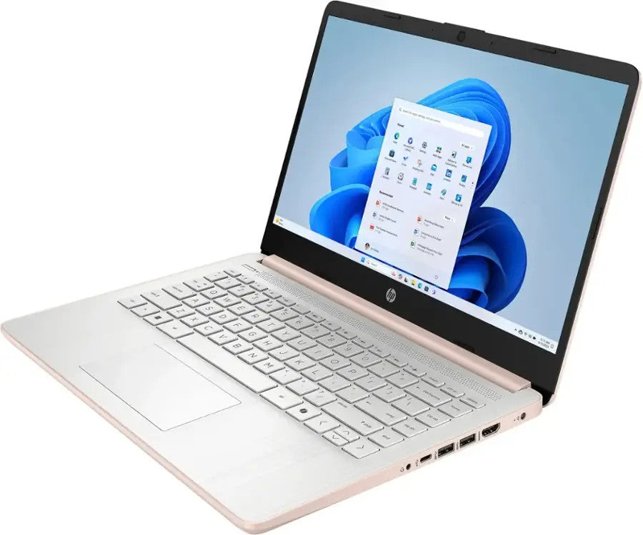 HP Laptop 14" HD Intel N150 8GB 256GB Webcam Office 365 Docking + 128GB microSD