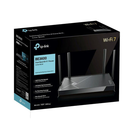 TP-Link Archer BE230 | BE3600 Wireless Dual-Band MU-MIMO Gigabit Wi-Fi 7 Router