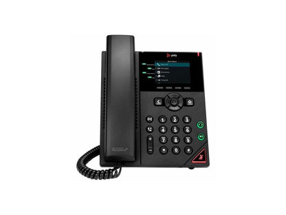 HP 89B62AA#AC3 Phone HP|89B62AA#AC3 VVX 250 4-line Desktop Phone PoE R Network R