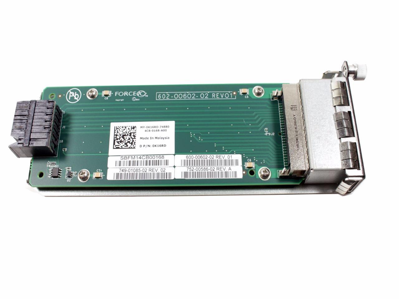 New OEM Dell Force10 S60 1-Port 24G Stacking Stacking Module 602-00602-02 K16RD
